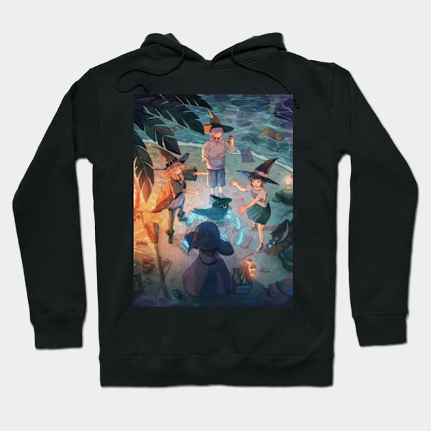 Bonfire Magic Hoodie by SimzArt